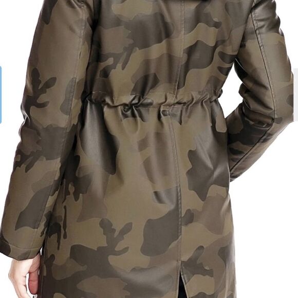 NWT Donna Salyers Fabulous Fur Anorak Camo Coat - Picture 3 of 6